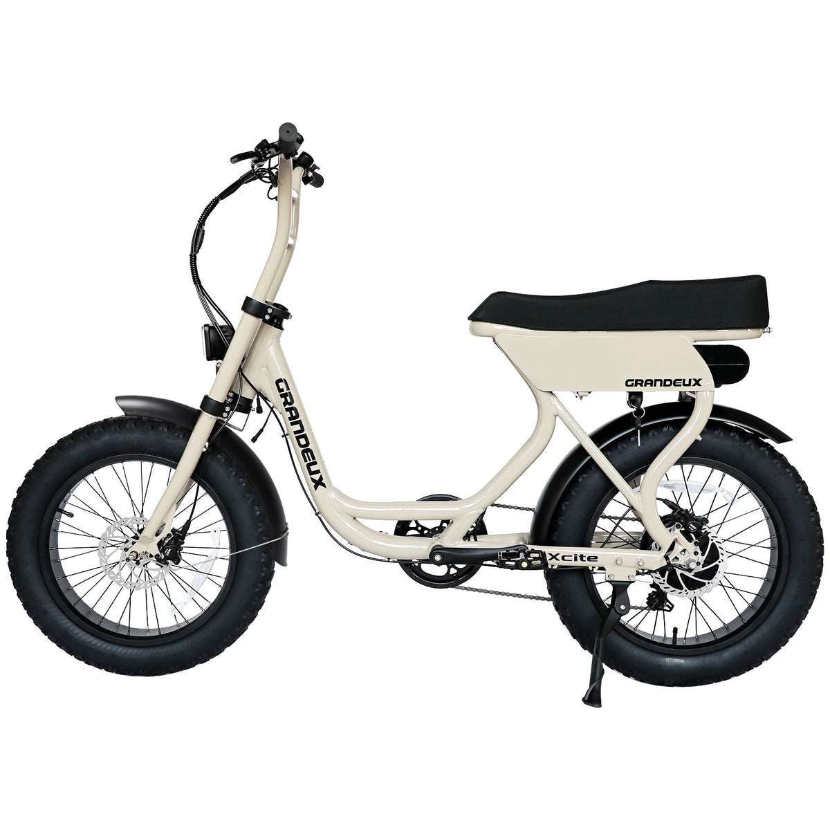 Grandeux Xcite Elektrofahrrad – 1350W Step-Thru Fat Tire E-Bike | CheerdMoto
