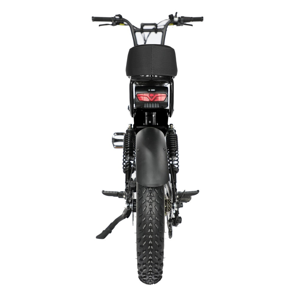 Grandeux Xplus Elektro-Moped-Fahrrad – 1350 W Fat Tire E-Bike mit Doppelfederung | CheerdMoto