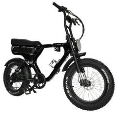 Grandeux Xplus Elektro-Moped-Fahrrad – 1350 W Fat Tire E-Bike mit Doppelfederung | CheerdMoto