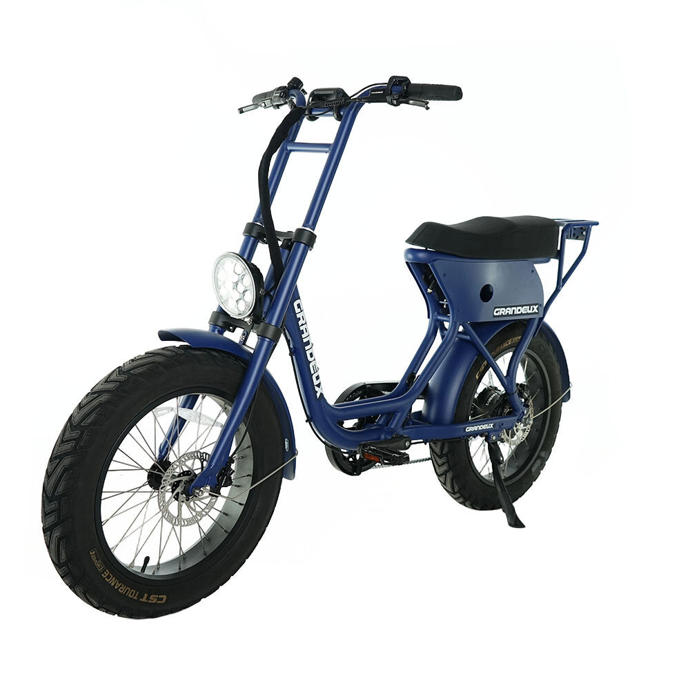 Grandeux Xcite Pro Electric Bike – Step-Thru Fat Tire eBike | CheerdMoto