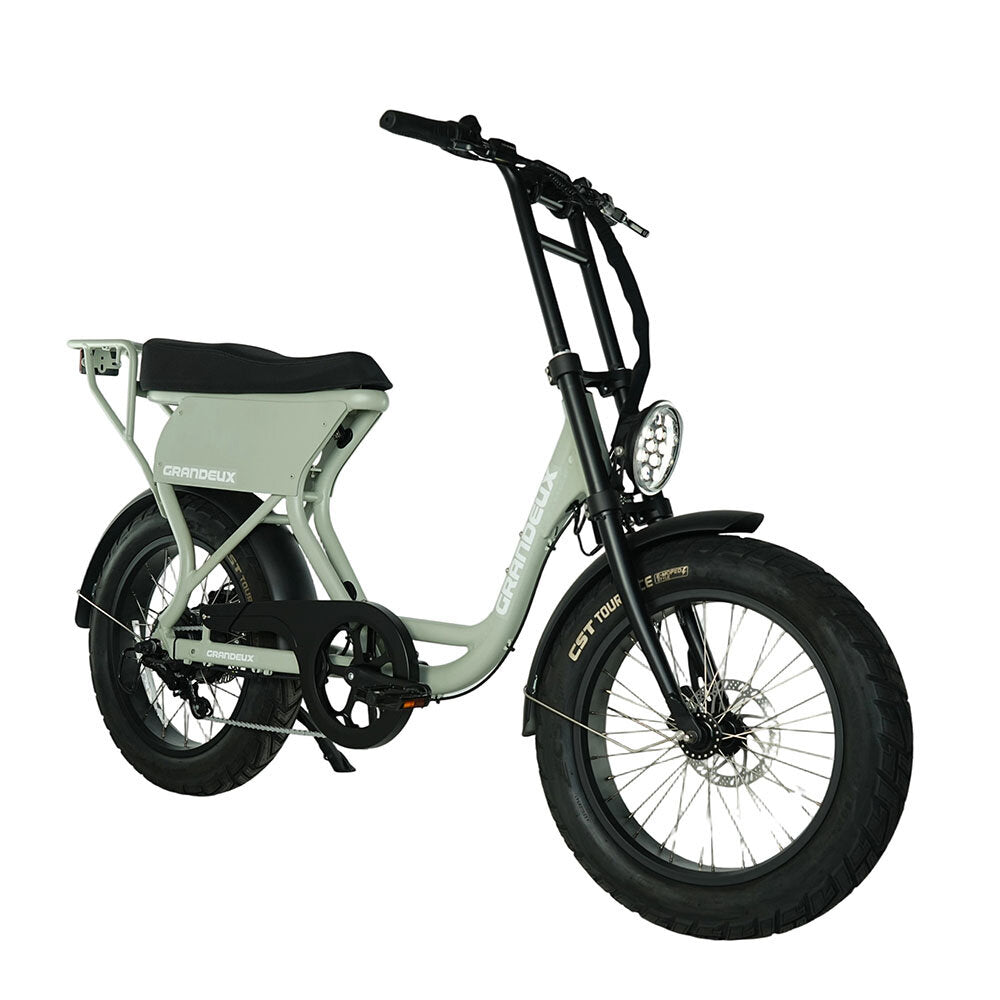Grandeux Xcite Pro Electric Bike – Step-Thru Fat Tire eBike | CheerdMoto